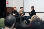 Алена Сычева и режиссеры-участники показа